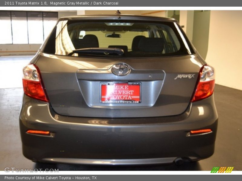 Magnetic Gray Metallic / Dark Charcoal 2011 Toyota Matrix 1.8