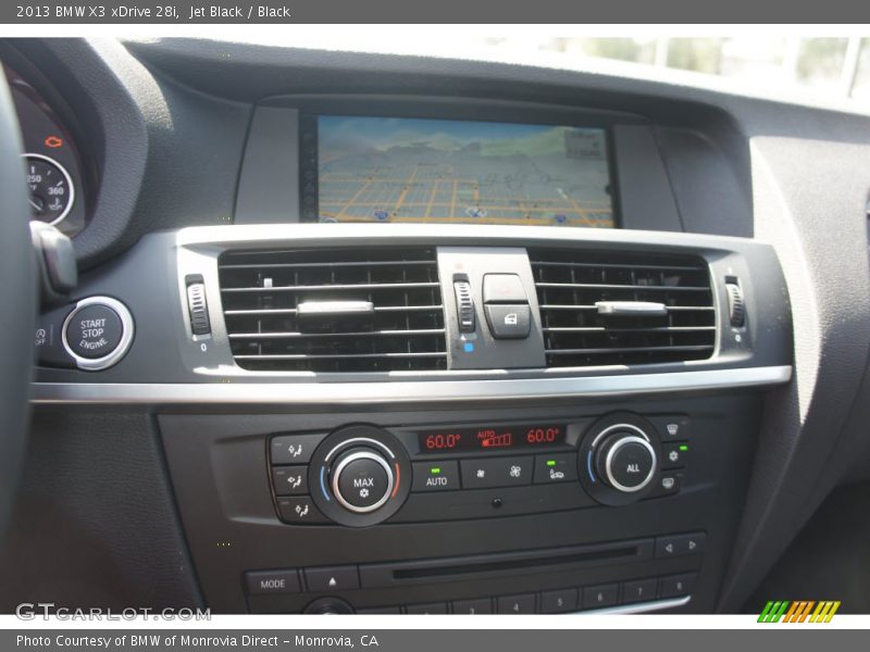 Jet Black / Black 2013 BMW X3 xDrive 28i