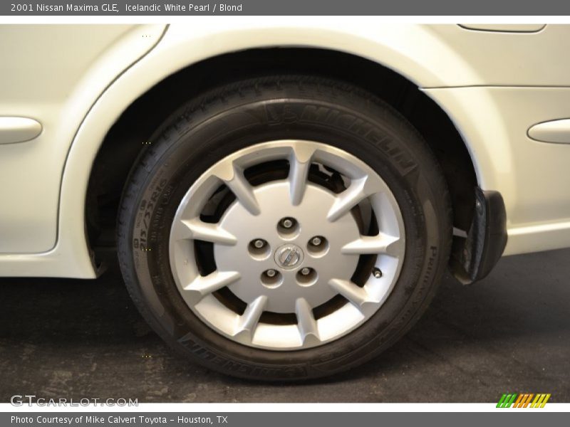 Icelandic White Pearl / Blond 2001 Nissan Maxima GLE