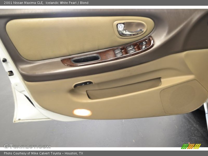 Icelandic White Pearl / Blond 2001 Nissan Maxima GLE