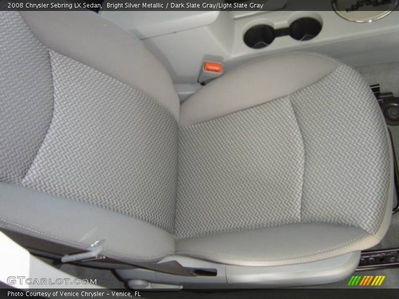 Bright Silver Metallic / Dark Slate Gray/Light Slate Gray 2008 Chrysler Sebring LX Sedan