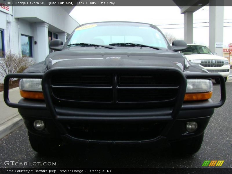 Black / Dark Slate Gray 2003 Dodge Dakota SXT Quad Cab 4x4