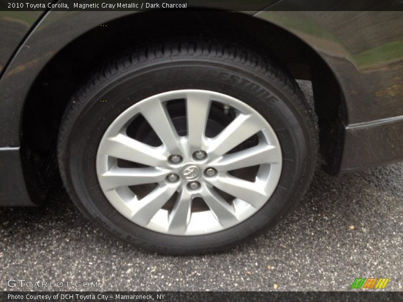 Magnetic Gray Metallic / Dark Charcoal 2010 Toyota Corolla