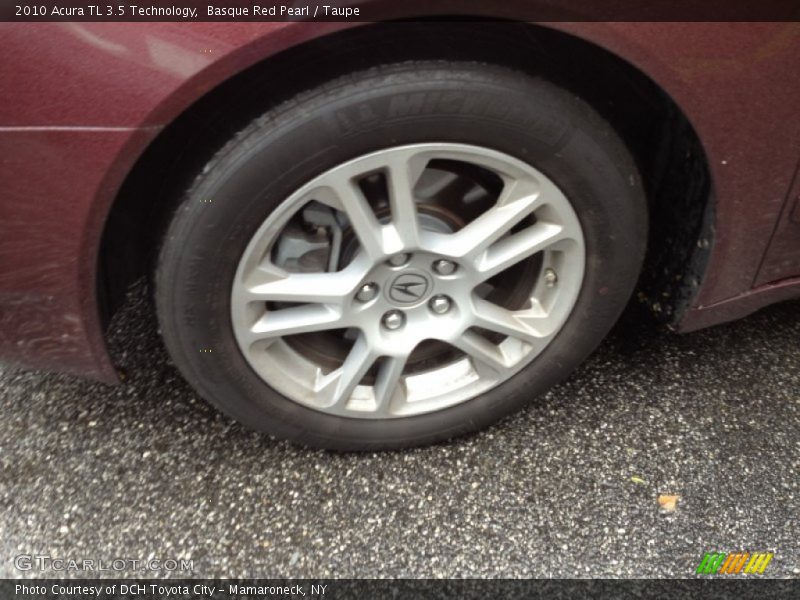 Basque Red Pearl / Taupe 2010 Acura TL 3.5 Technology