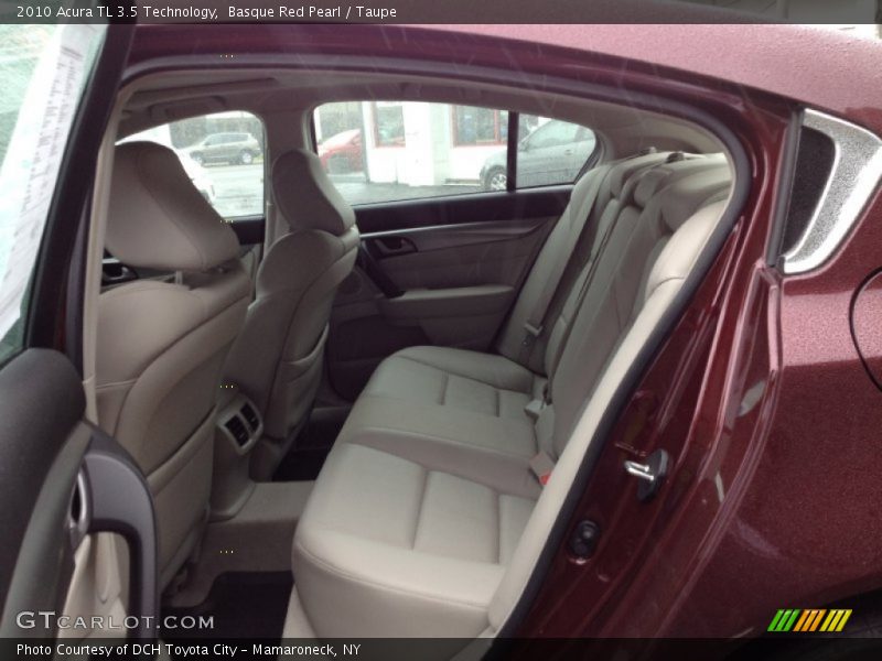 Basque Red Pearl / Taupe 2010 Acura TL 3.5 Technology