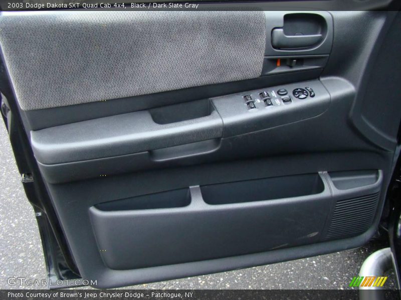 Black / Dark Slate Gray 2003 Dodge Dakota SXT Quad Cab 4x4