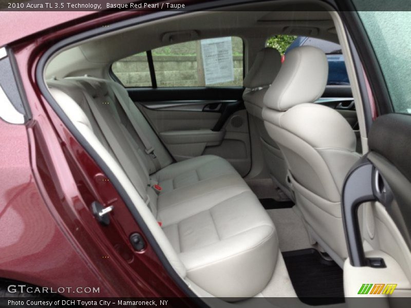 Basque Red Pearl / Taupe 2010 Acura TL 3.5 Technology