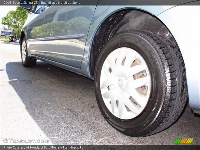 Blue Mirage Metallic / Stone 2005 Toyota Sienna CE