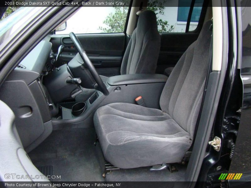 Black / Dark Slate Gray 2003 Dodge Dakota SXT Quad Cab 4x4