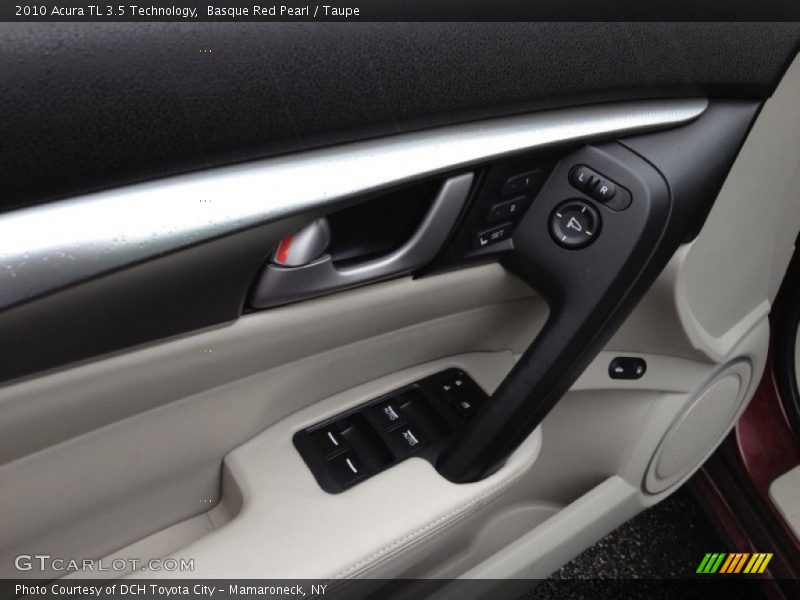 Basque Red Pearl / Taupe 2010 Acura TL 3.5 Technology