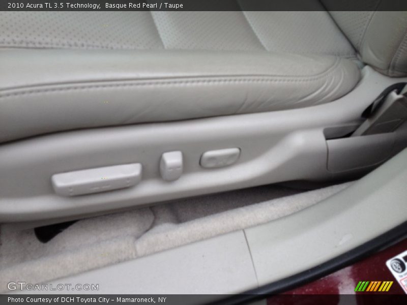 Basque Red Pearl / Taupe 2010 Acura TL 3.5 Technology