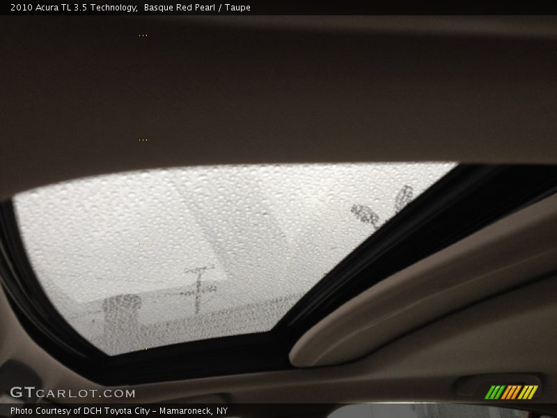 Basque Red Pearl / Taupe 2010 Acura TL 3.5 Technology