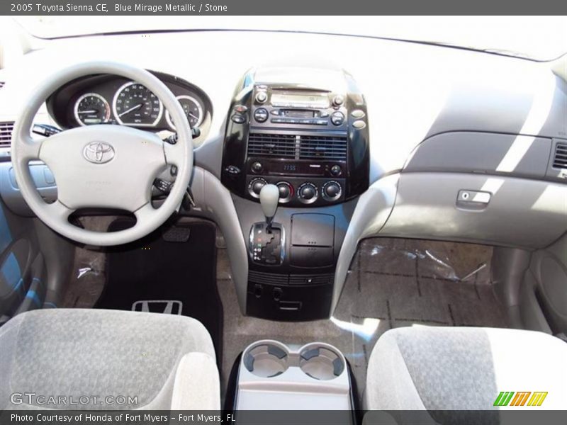 Blue Mirage Metallic / Stone 2005 Toyota Sienna CE