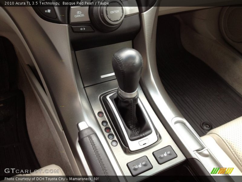 Basque Red Pearl / Taupe 2010 Acura TL 3.5 Technology
