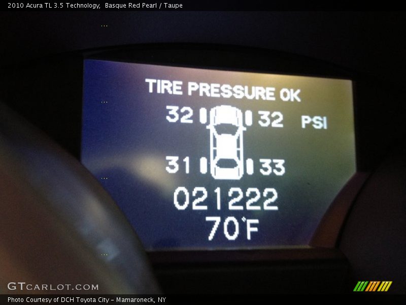 Basque Red Pearl / Taupe 2010 Acura TL 3.5 Technology