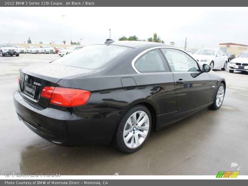 Jet Black / Black 2012 BMW 3 Series 328i Coupe