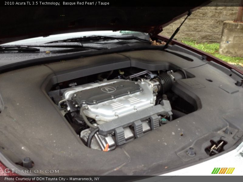 Basque Red Pearl / Taupe 2010 Acura TL 3.5 Technology