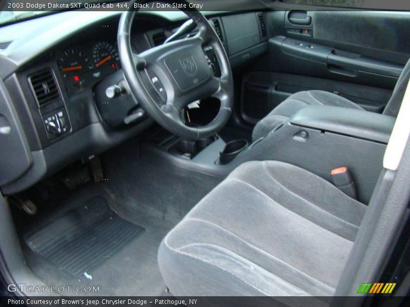 Black / Dark Slate Gray 2003 Dodge Dakota SXT Quad Cab 4x4