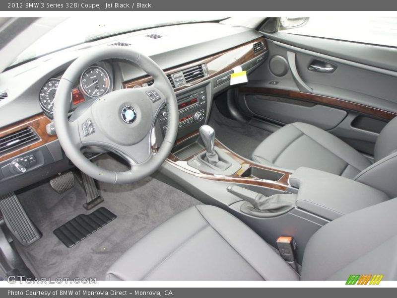 Jet Black / Black 2012 BMW 3 Series 328i Coupe