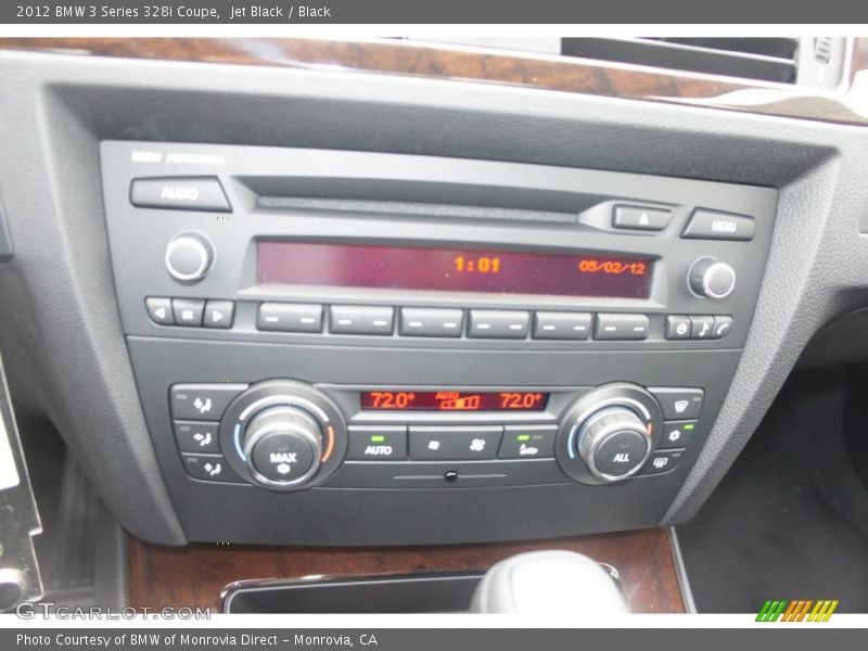 Jet Black / Black 2012 BMW 3 Series 328i Coupe