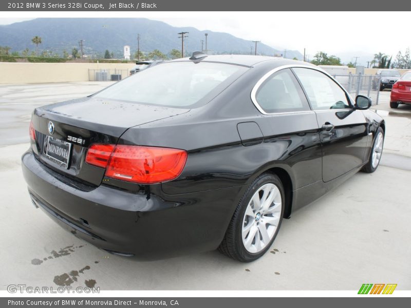 Jet Black / Black 2012 BMW 3 Series 328i Coupe