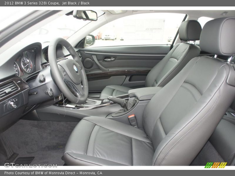 Jet Black / Black 2012 BMW 3 Series 328i Coupe