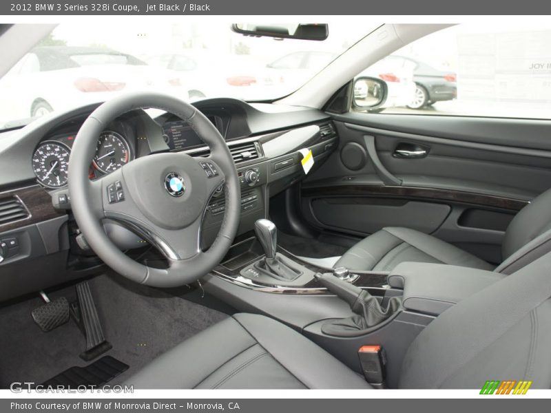 Jet Black / Black 2012 BMW 3 Series 328i Coupe