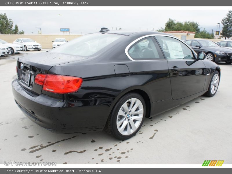 Jet Black / Black 2012 BMW 3 Series 328i Coupe