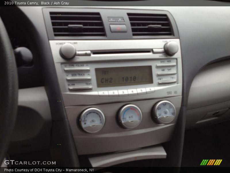 Black / Ash Gray 2010 Toyota Camry