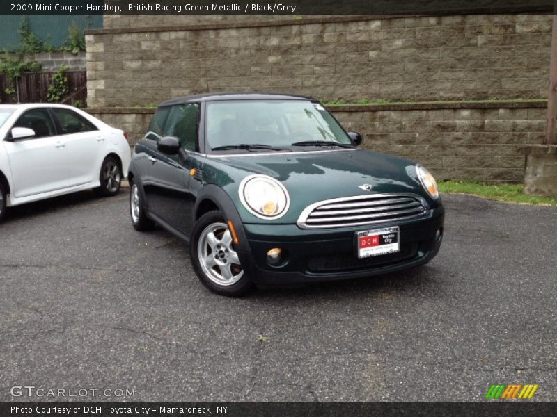 British Racing Green Metallic / Black/Grey 2009 Mini Cooper Hardtop