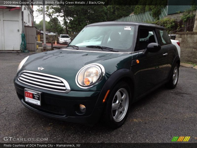 British Racing Green Metallic / Black/Grey 2009 Mini Cooper Hardtop