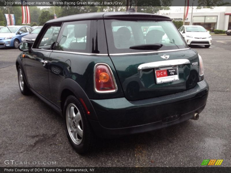 British Racing Green Metallic / Black/Grey 2009 Mini Cooper Hardtop
