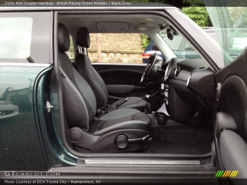 British Racing Green Metallic / Black/Grey 2009 Mini Cooper Hardtop