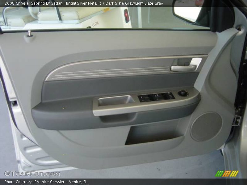 Bright Silver Metallic / Dark Slate Gray/Light Slate Gray 2008 Chrysler Sebring LX Sedan