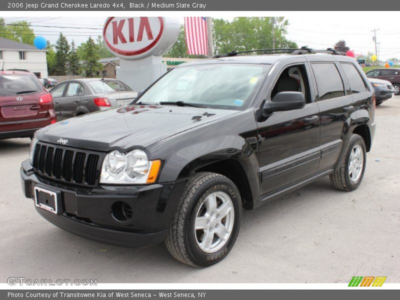 Black / Medium Slate Gray 2006 Jeep Grand Cherokee Laredo 4x4