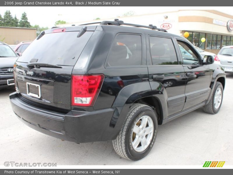 Black / Medium Slate Gray 2006 Jeep Grand Cherokee Laredo 4x4