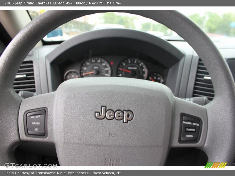 Black / Medium Slate Gray 2006 Jeep Grand Cherokee Laredo 4x4
