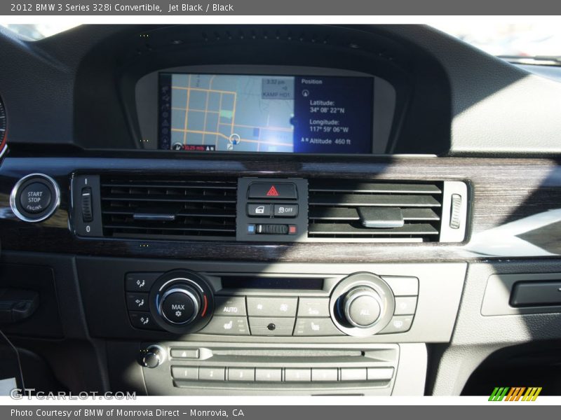 Jet Black / Black 2012 BMW 3 Series 328i Convertible