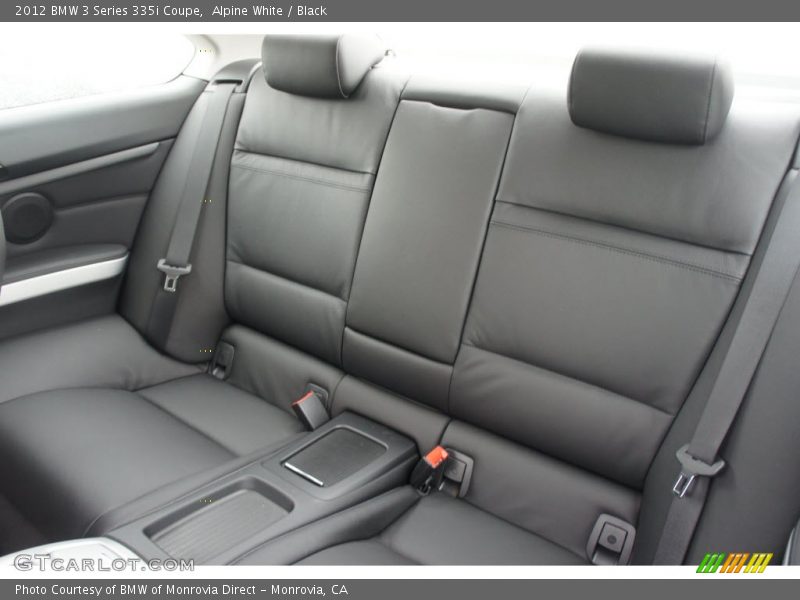 Alpine White / Black 2012 BMW 3 Series 335i Coupe