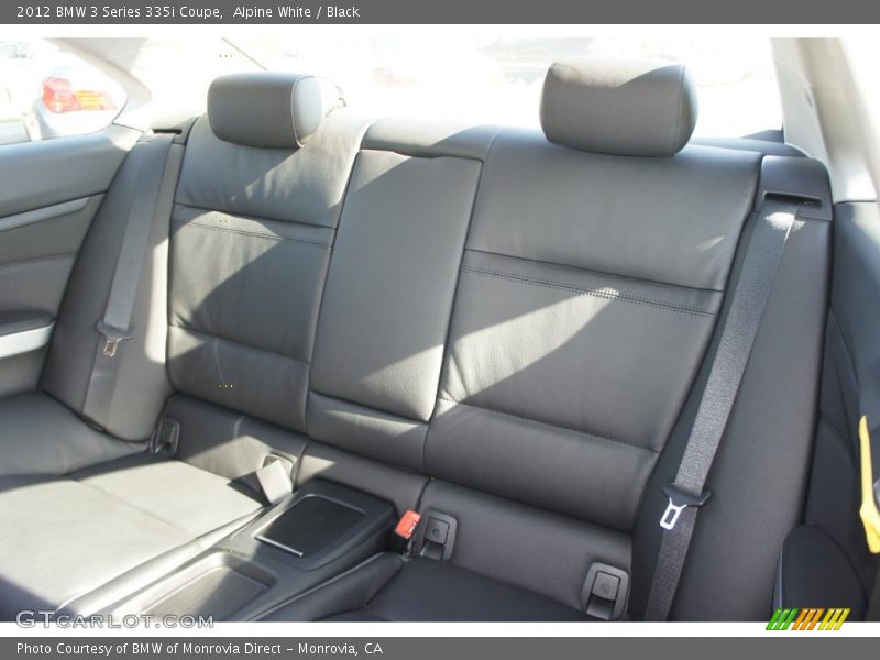 Alpine White / Black 2012 BMW 3 Series 335i Coupe