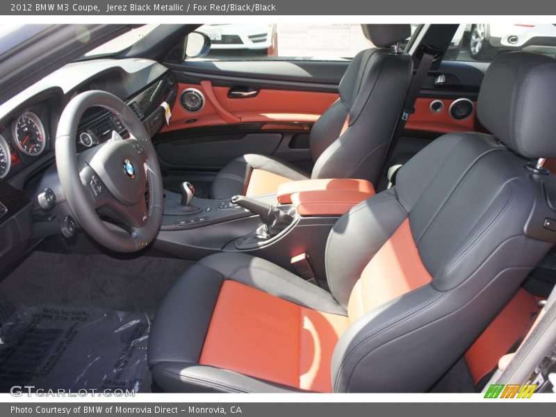  2012 M3 Coupe Fox Red/Black/Black Interior