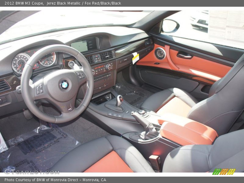 Fox Red/Black/Black Interior - 2012 M3 Coupe 