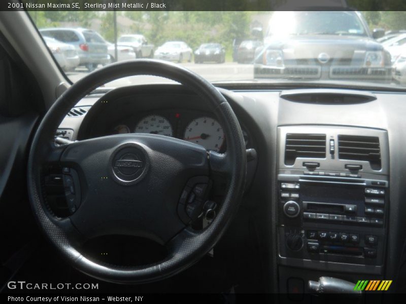 Sterling Mist Metallic / Black 2001 Nissan Maxima SE