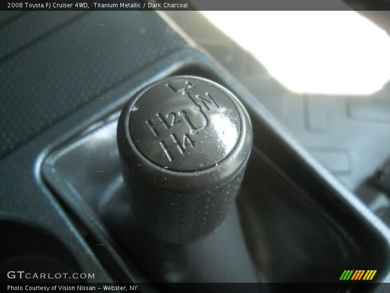 Titanium Metallic / Dark Charcoal 2008 Toyota FJ Cruiser 4WD