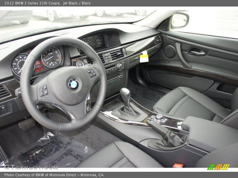 Jet Black / Black 2012 BMW 3 Series 328i Coupe