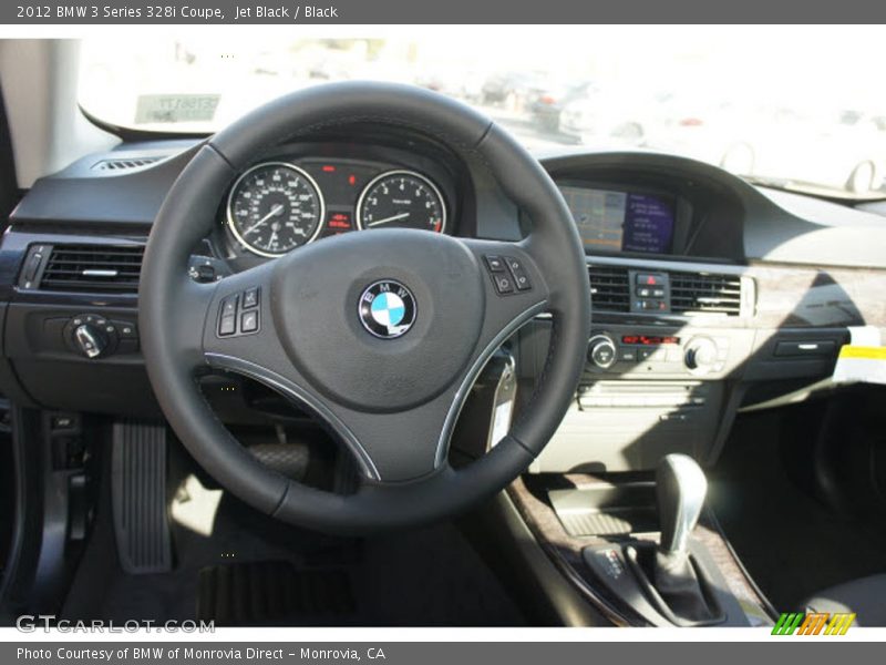 Jet Black / Black 2012 BMW 3 Series 328i Coupe