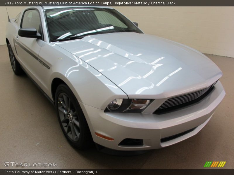 Front 3/4 View of 2012 Mustang V6 Mustang Club of America Edition Coupe