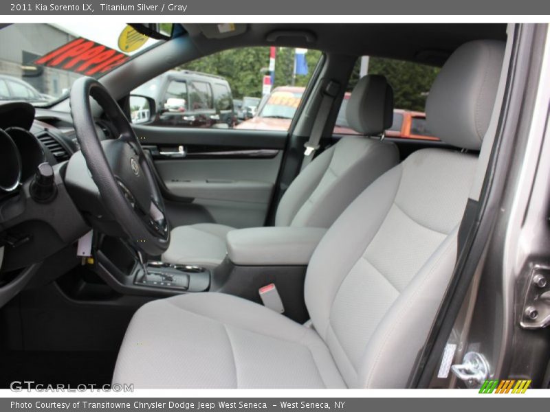 Titanium Silver / Gray 2011 Kia Sorento LX