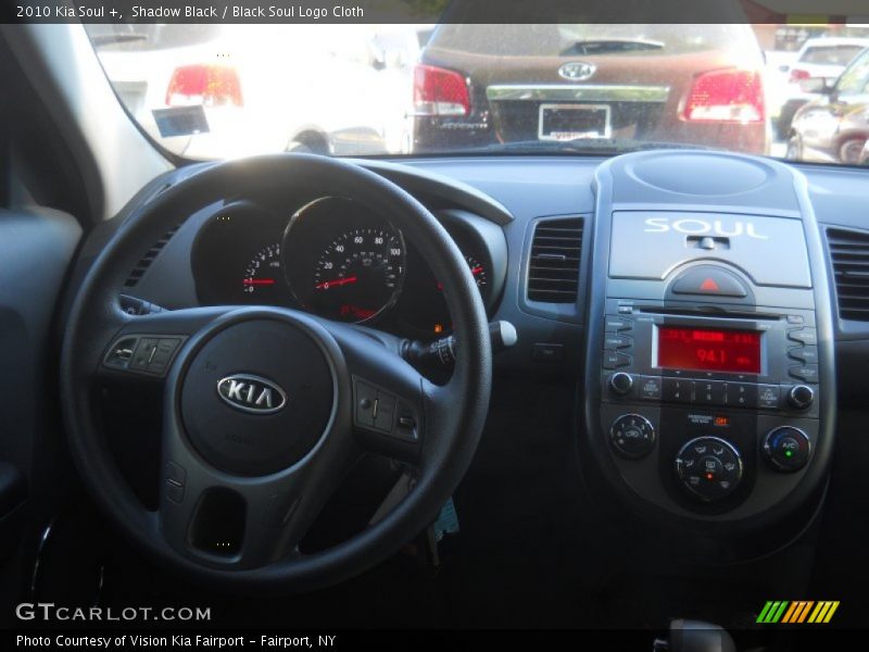 Shadow Black / Black Soul Logo Cloth 2010 Kia Soul +