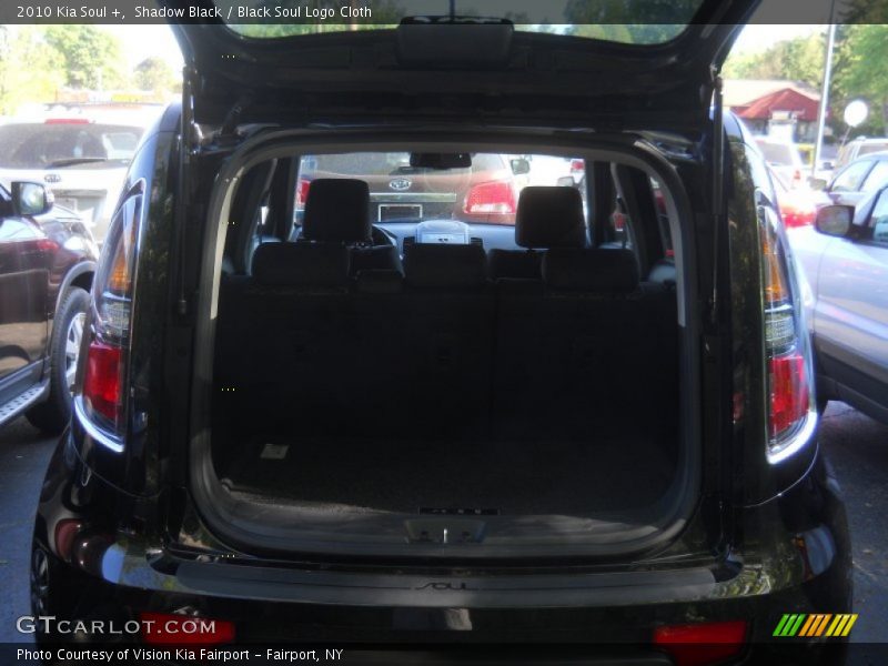 Shadow Black / Black Soul Logo Cloth 2010 Kia Soul +